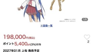 【画像】らきすた、18金フィギュア発売ｗｗｗｗｗｗｗｗｗｗｗｗｗｗｗｗｗｗｗｗのアイキャッチ画像