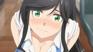 前かがみチラは万国共通らしいなのサムネイル画像